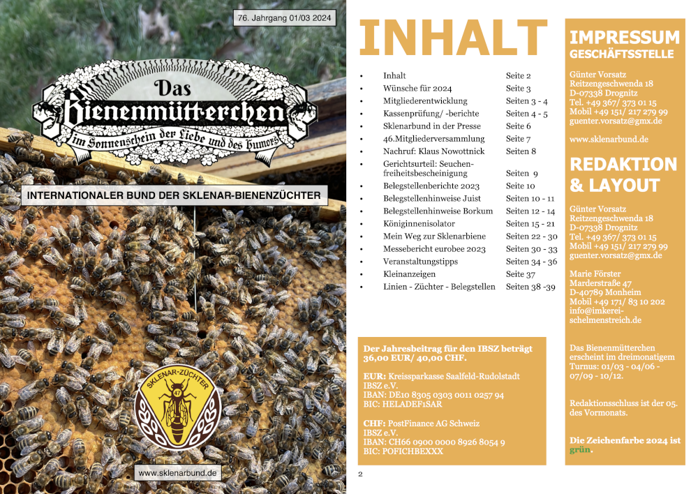 Das Bienenmütterchen 01/03 2024